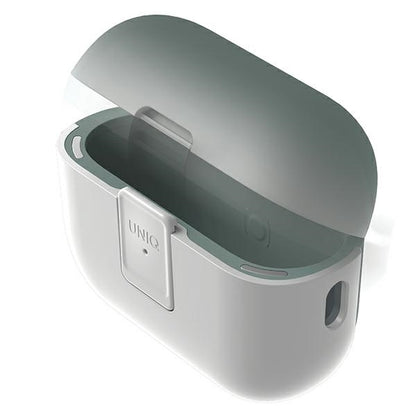 Uniq Clyde Lock Case AirPods Pro 2 - White and Green_1