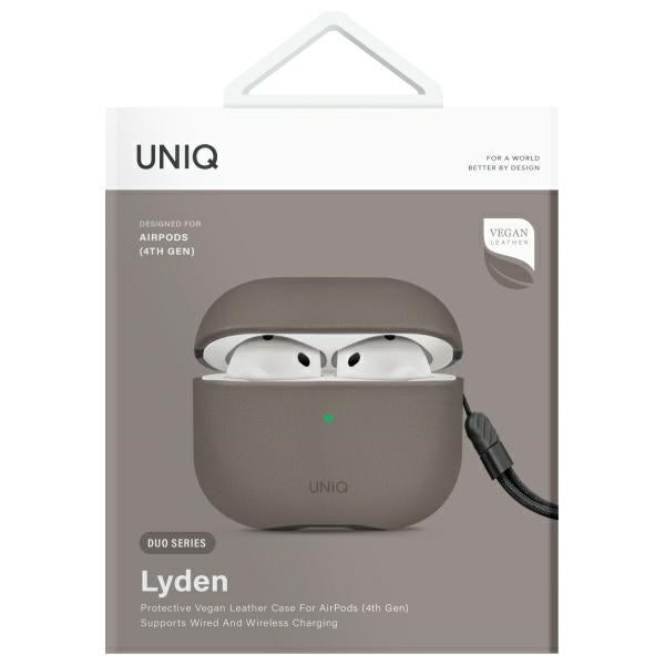 Uniq Lyden DS AirPods 4 Case - Gray_2