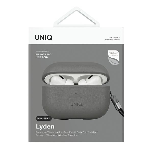 Uniq Lyden DS AirPods Pro 2 Case - Gray/Black_4