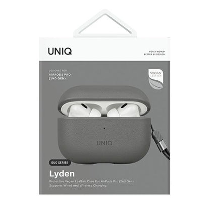 Uniq Lyden DS AirPods Pro 2 Case - Gray/Black_4