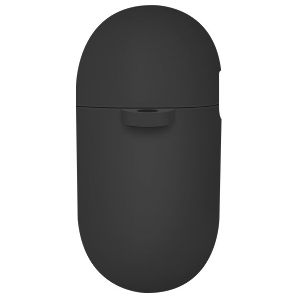 Uniq Nexo AirPods 4 + Ear Hooks Silicone case - black_2