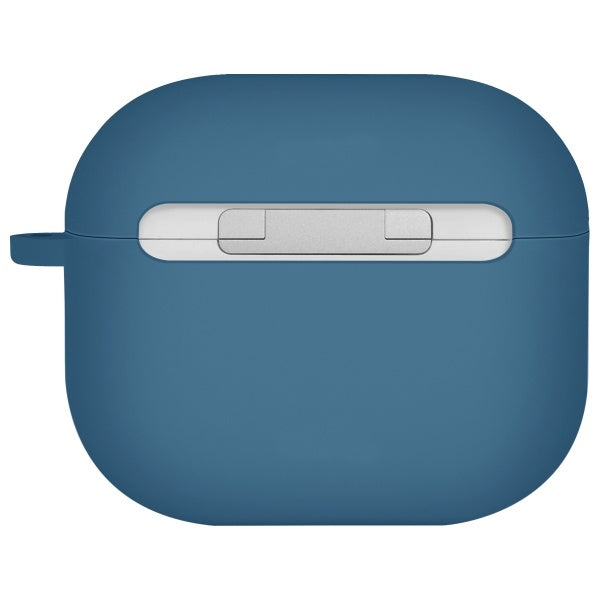 Uniq Nexo AirPods 4 + Ear Hooks Silicone case - blue_1