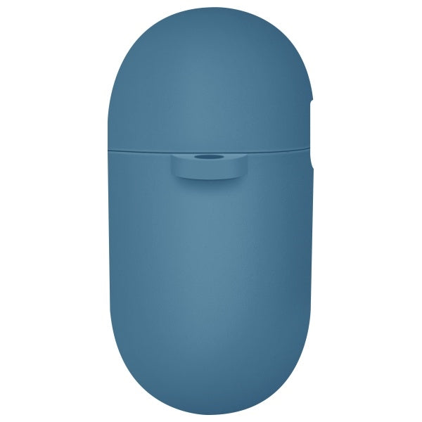Uniq Nexo AirPods 4 + Ear Hooks Silicone case - blue_2