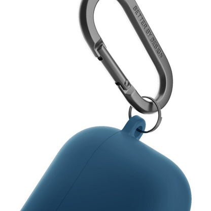 Uniq Nexo AirPods 4 + Ear Hooks Silicone case - blue_6