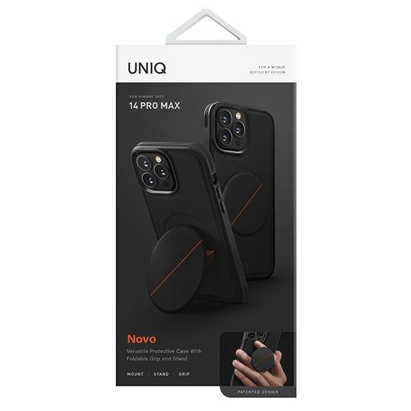 Uniq Novo Case for iPhone 14 Pro Max - Black_7