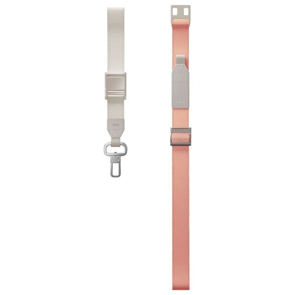 Uniq Vista 2-in-1 phone lanyard - peach and beige_1