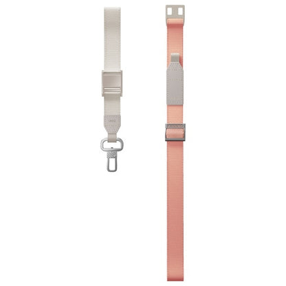 Uniq Vista 2-in-1 phone lanyard - peach and beige_1