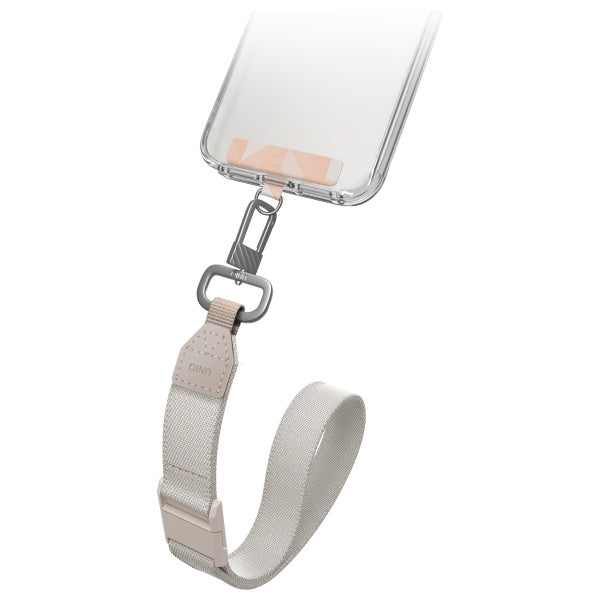 Uniq Vista 2-in-1 phone lanyard - peach and beige_2