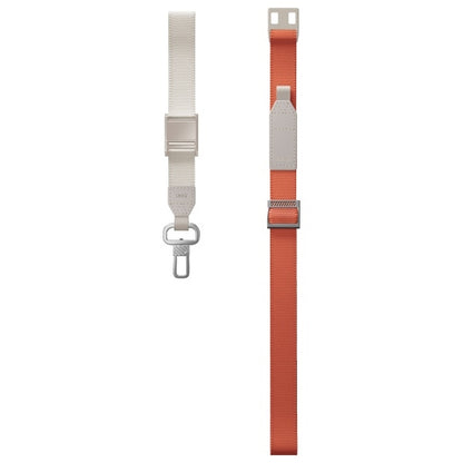 Uniq Vista 2-in-1 phone lanyard - orange and beige_1
