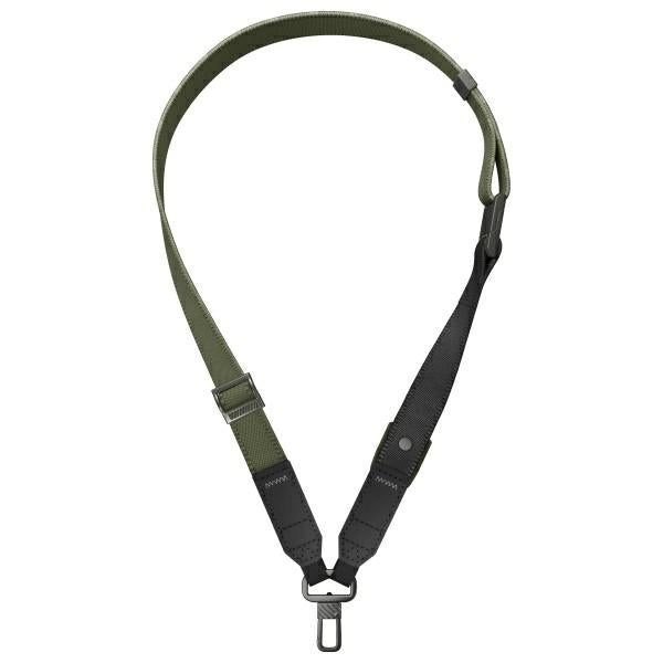 Uniq Vista 2-in-1 phone lanyard - green and black_0