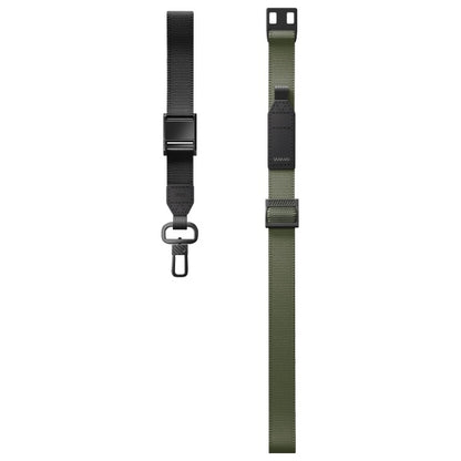 Uniq Vista 2-in-1 phone lanyard - green and black_1