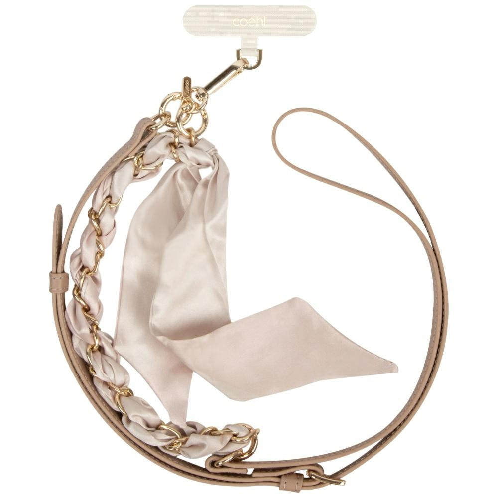 Uniq Coehl Caryne 2-in-1 phone lanyard - beige_0