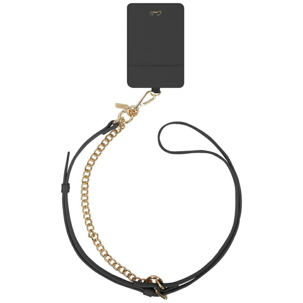 Uniq Coehl Caryne 3-in-1 Phone Lanyard with Card Wallet - Black_0