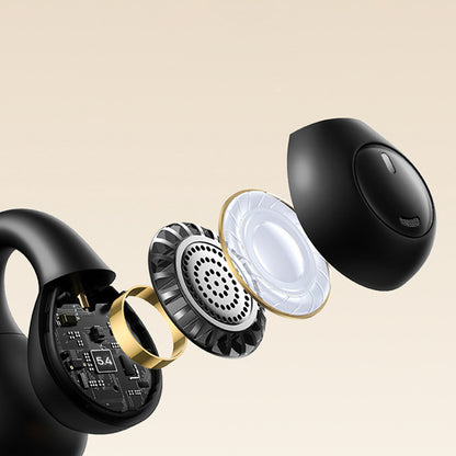 Baseus Bass 15 Clip OWS Wireless Headphones with Baseus Simple USB-C 3A 30cm Cable - Black_13