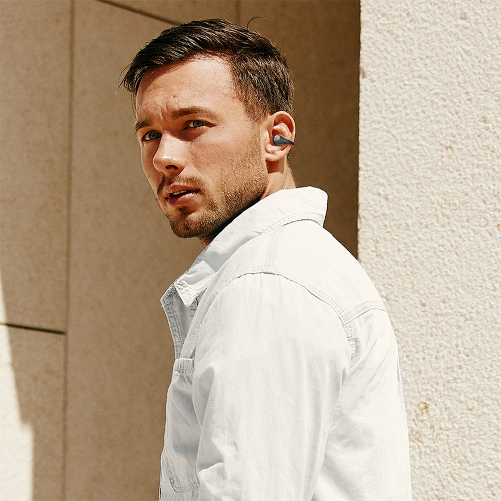 Baseus Bass 15 Clip OWS Wireless Headphones with Baseus Simple USB-C 3A 30cm Cable - Black_8