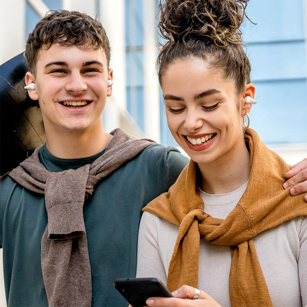 Baseus Bass 15 Clip OWS Wireless Headphones with Baseus Simple USB-C 3A 30cm Cable - White_10