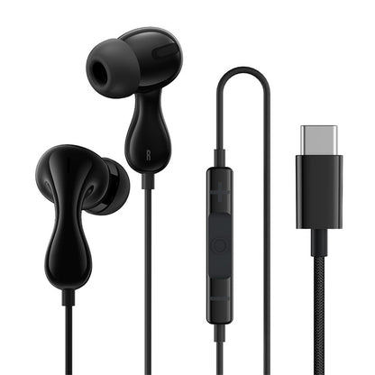 Baseus Encok CZ20 In-Ear Wired USB-C Headphones - Black_2