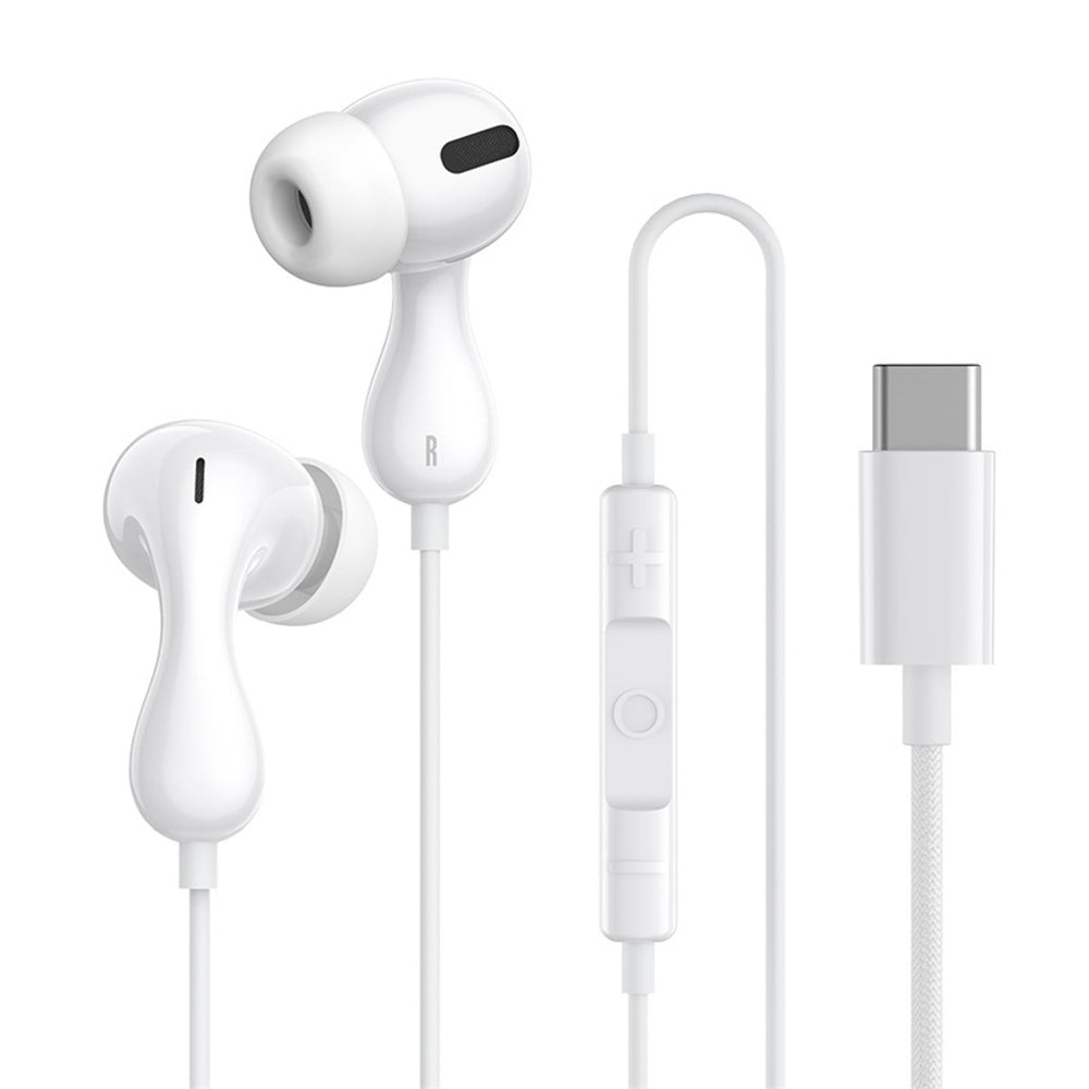 Baseus Encok CZ20 In-Ear Wired USB-C Headphones - White_1