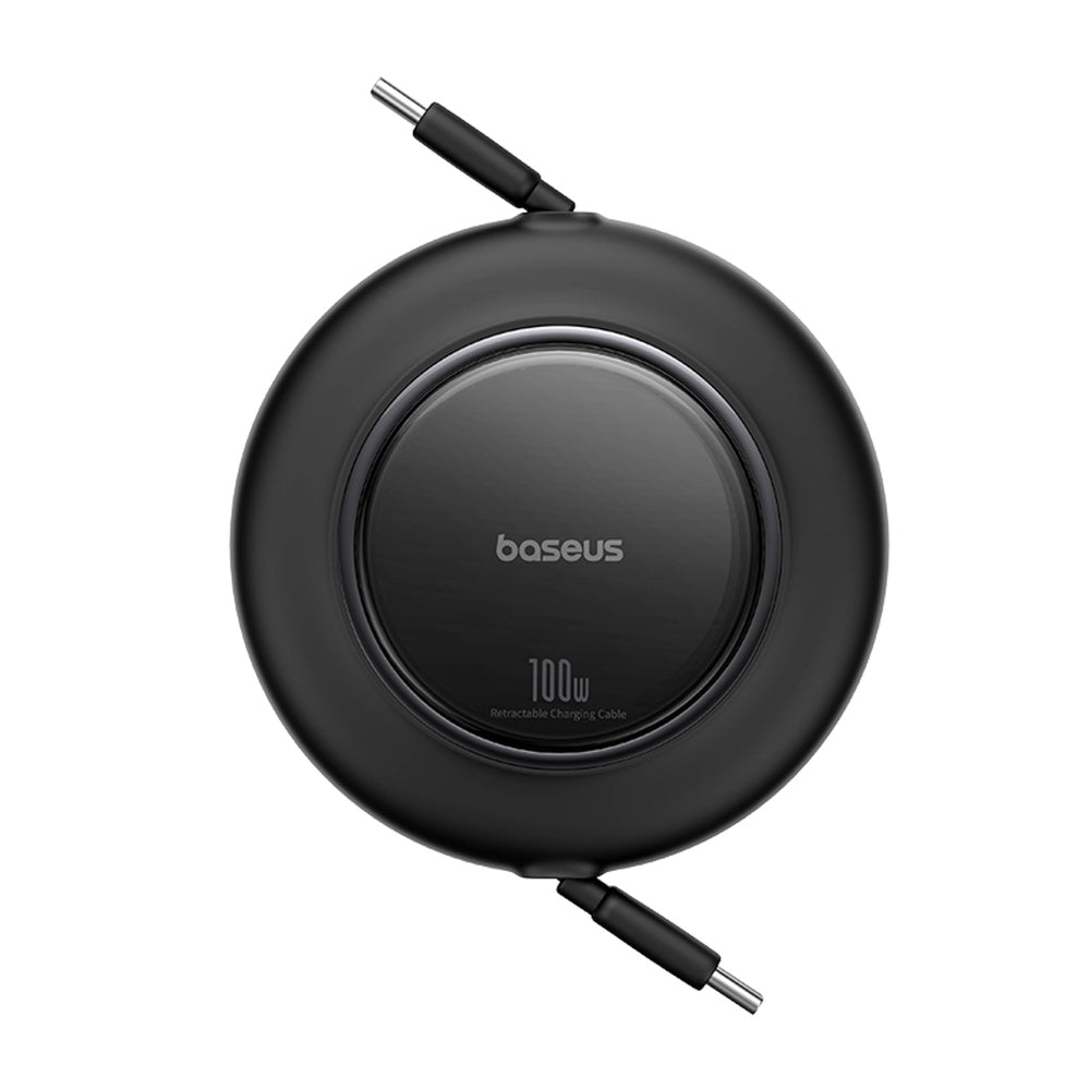 Baseus Free2Pull Mini 100W Retractable USB-C Cable - USB-C 2m - Black_0