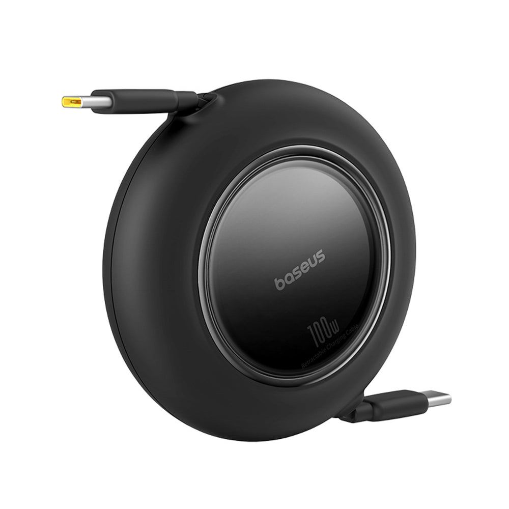 Baseus Free2Pull Mini 100W Retractable USB-C Cable - USB-C 2m - Black_3