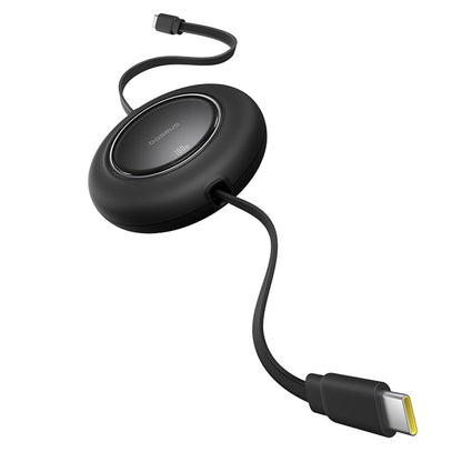 Baseus Free2Pull Mini 100W Retractable USB-C Cable - USB-C 2m - Black_4