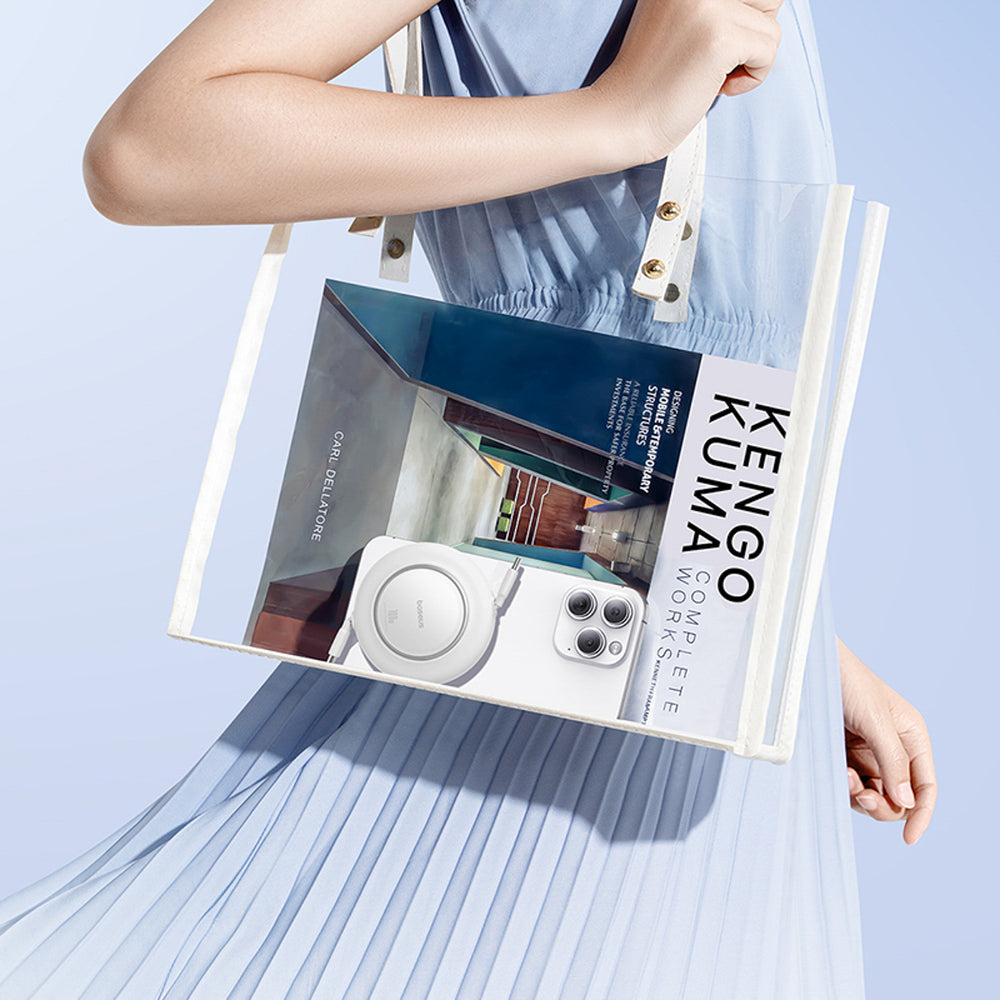 Baseus Free2Pull Mini 100W Retractable USB-C Cable - USB-C 2m - White_6