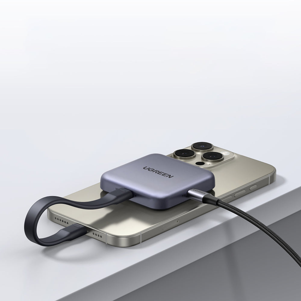 Ugreen Magnetic Memory Card Reader + 100W PD 3in1 Charger - Gray_3