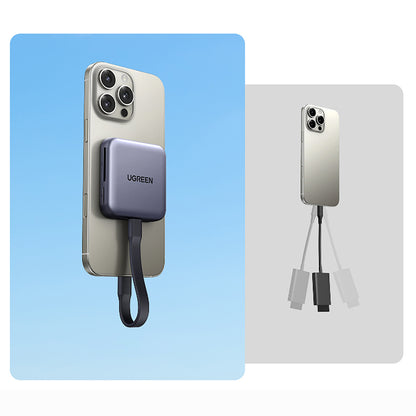 Ugreen Magnetic Memory Card Reader + 100W PD 3in1 Charger - Gray_5