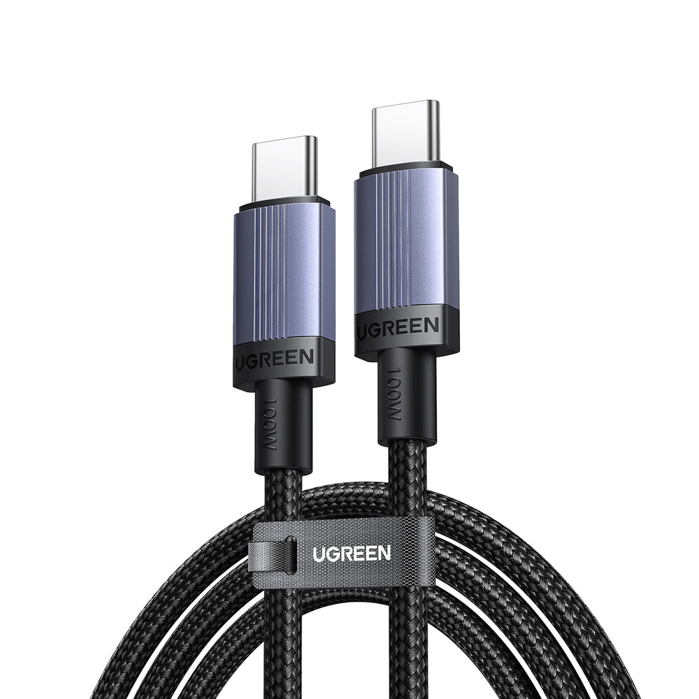 Ugreen USB-C to USB-C PD Cable 100W 5A 1m - Black_0
