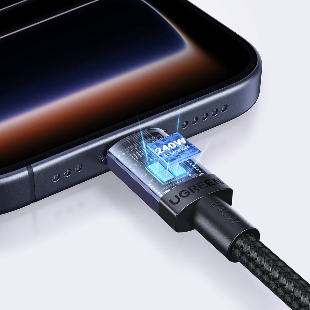 Ugreen USB-C to USB-C PD Cable 240W 3m - Black_10