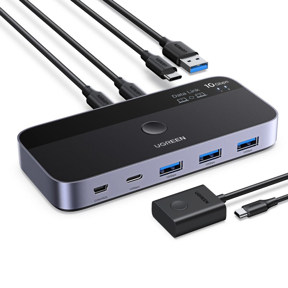 Ugreen switch USB-C USB-A 10Gb/s - gray_0