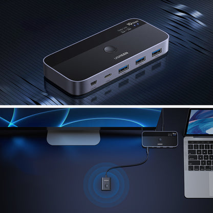 Ugreen switch USB-C USB-A 10Gb/s - gray_6
