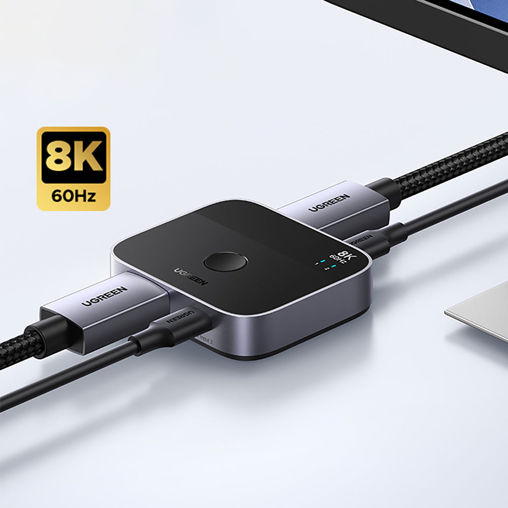 Ugreen DisplayPort/USB-C to USB-C Switch - Gray_2