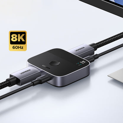 Ugreen DisplayPort/USB-C to USB-C Switch - Gray_2