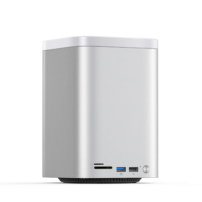 Orico MiniTower Docking Station with Hard Drive Bays for up to 56TB - Silver_0