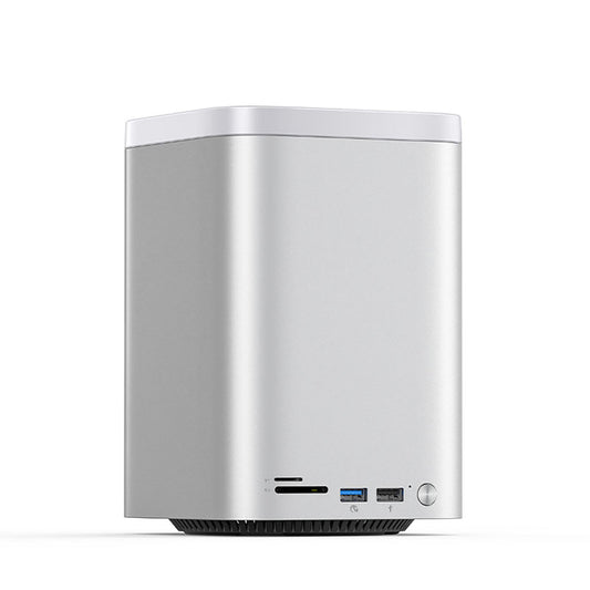Orico MiniTower Docking Station with Hard Drive Bays for up to 56TB - Silver_0