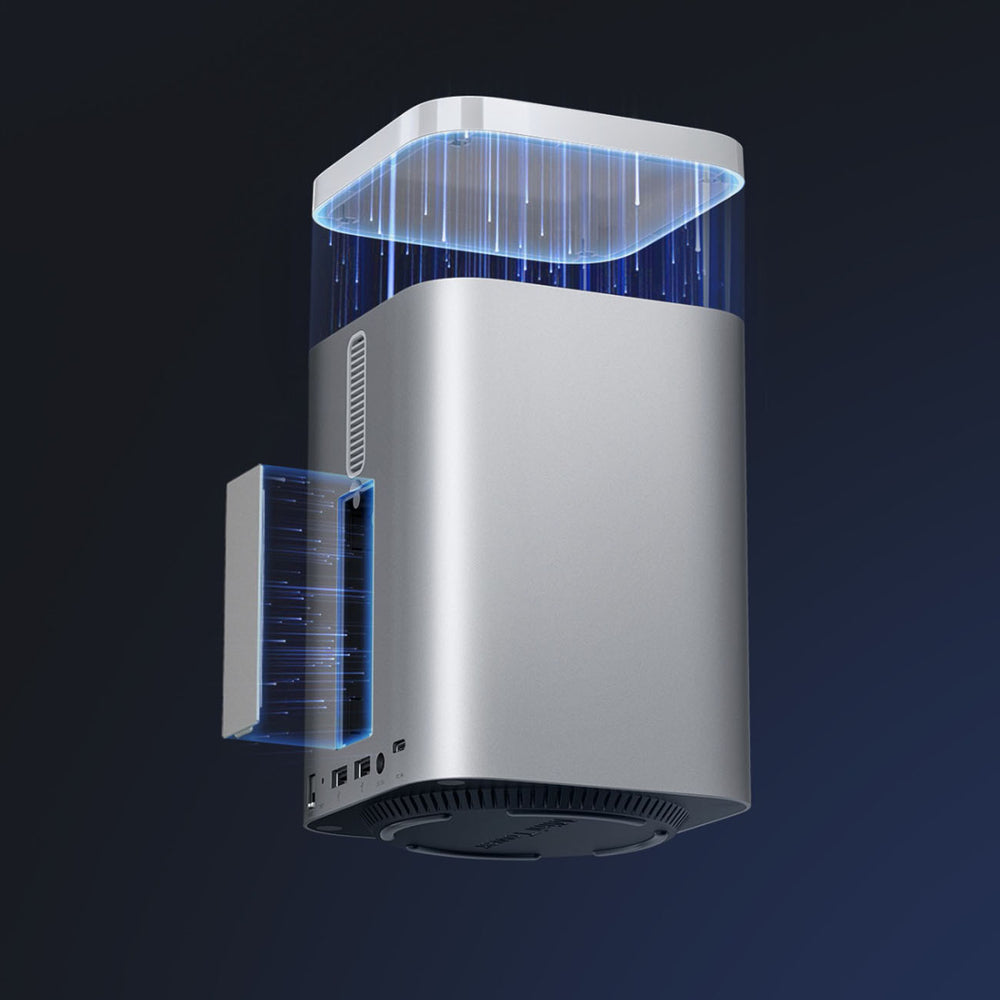 Orico MiniTower Docking Station with Hard Drive Bays for up to 56TB - Silver_5