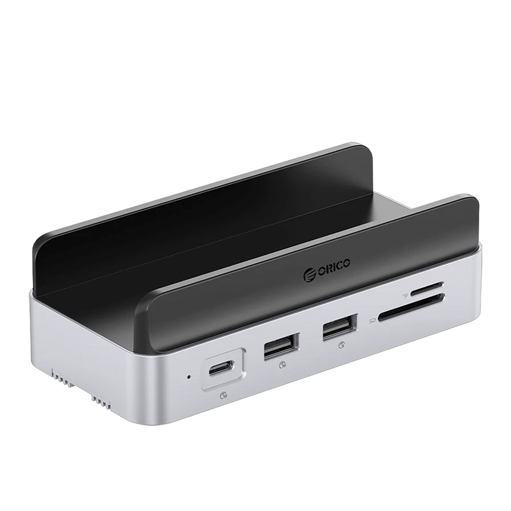 Orico MiniDock 10-in-1 Docking Station with SSD Hard Drive Bay - Silver_0