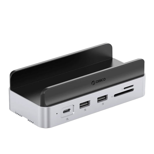 Orico MiniDock 10-in-1 Docking Station with SSD Hard Drive Bay - Silver_0