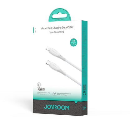 Joyroom S-A59 Vibrant Series 30W USB-C - Lightning cable 1.2m - white_6