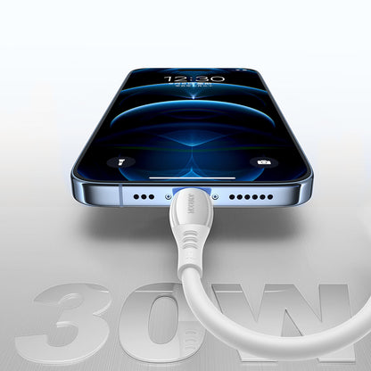 Joyroom S-A59 Vibrant Series 30W USB-C - Lightning cable 1.2m - white_7
