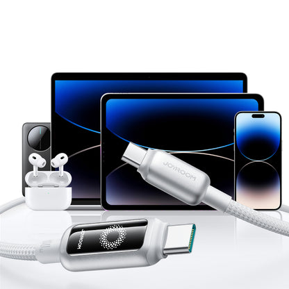 Kabel Joyroom S-A55 StarFlight 100W USB-C - USB-C 1,2m - biały_11