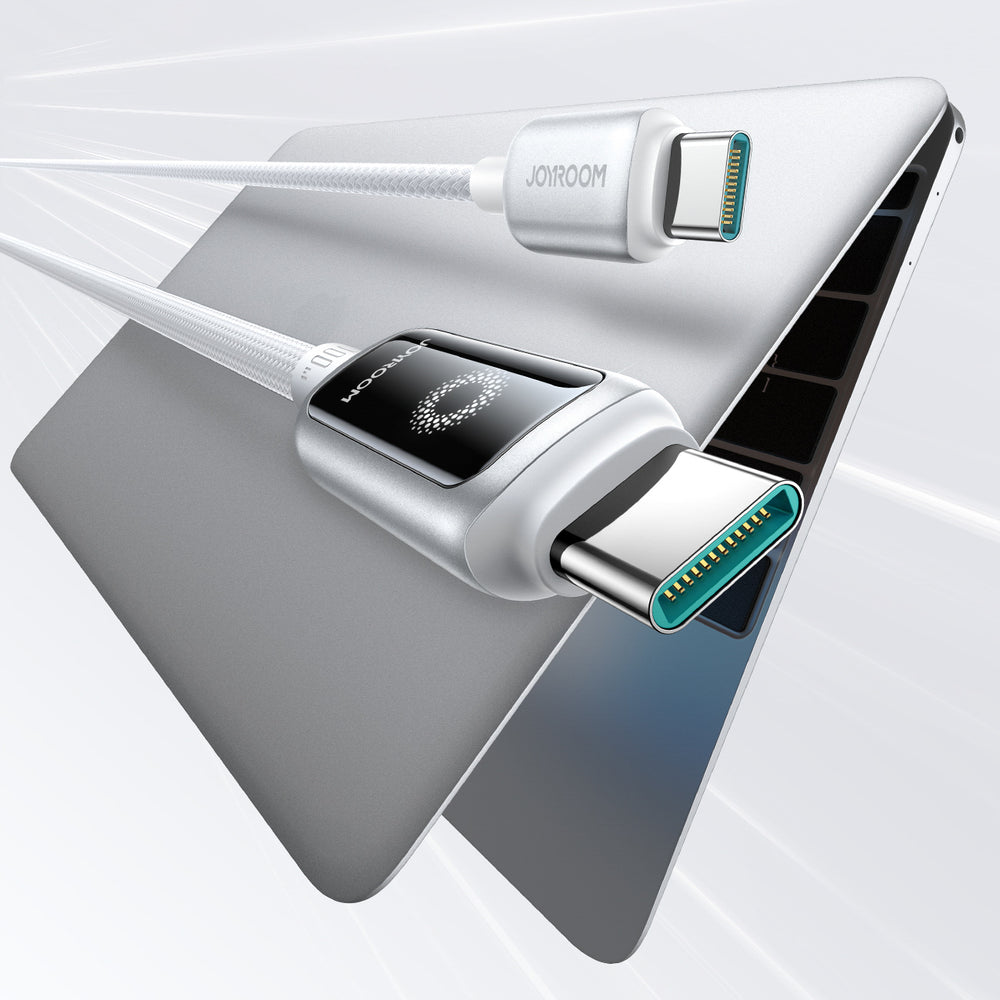 Kabel Joyroom S-A55 StarFlight 100W USB-C - USB-C 1,2m - biały_4