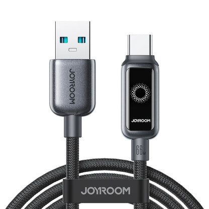 Kabel Joyroom S-A55 StarFlight 66W USB-A - USB-C 1,2m - czarny_0