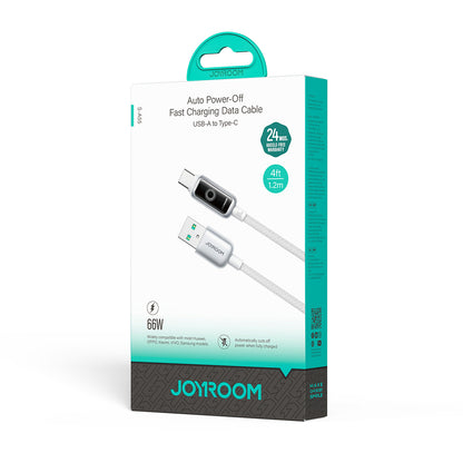 Kabel Joyroom S-A55 StarFlight 66W USB-A - USB-C 1,2m - biały_1
