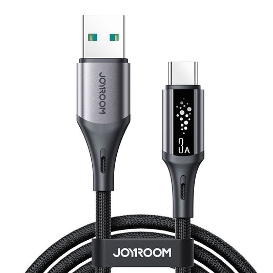 Joyroom S-A60 StarTalk 3A USB-A - USB-C cable 1.2m - black_0