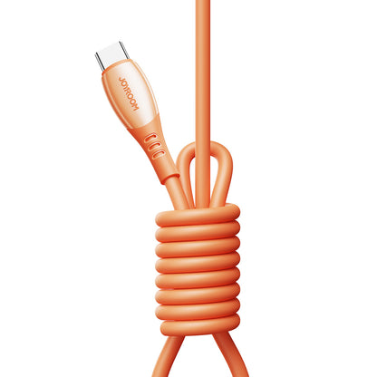 USB-C to USB-C Cable Joyroom S-A59 Vibrant, 60W, 3A, 1.2m, Orange _1