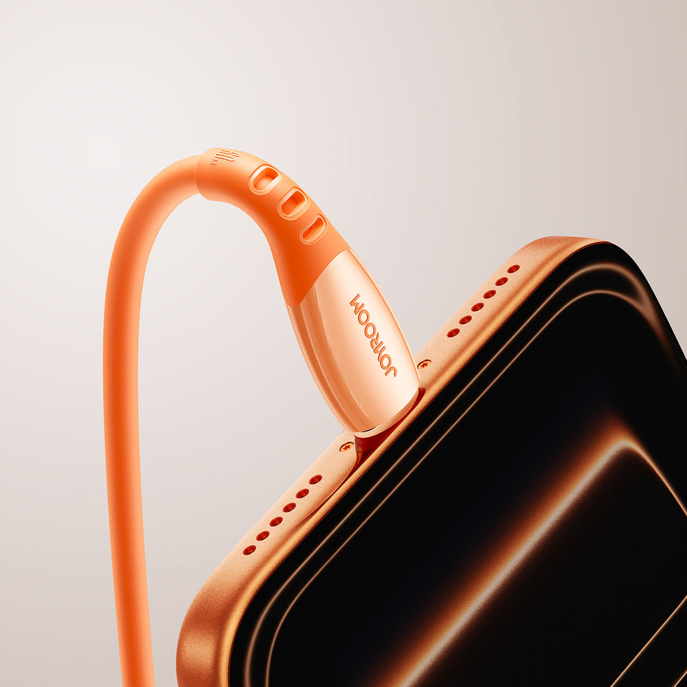 USB-C to USB-C Cable Joyroom S-A59 Vibrant, 60W, 3A, 1.2m, Orange _7