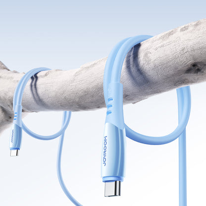 USB-C to USB-C Cable Joyroom S-A59 Vibrant, 60W, 3A, 1.2m, Blue _9