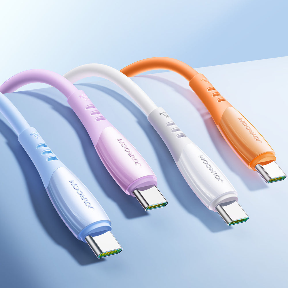 USB-C to USB-C Cable Joyroom S-A59 Vibrant, 60W, 3A, 1.2m, Blue _8